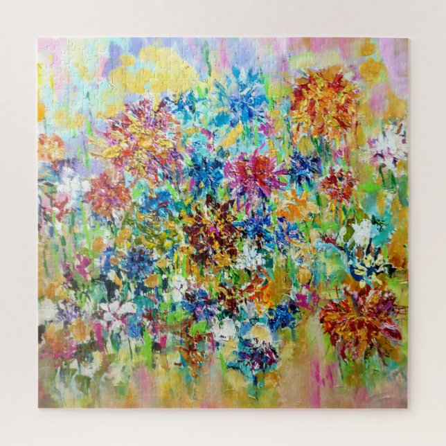 Saugatuck Blooms Jigsaw Puzzle (Vertical)
