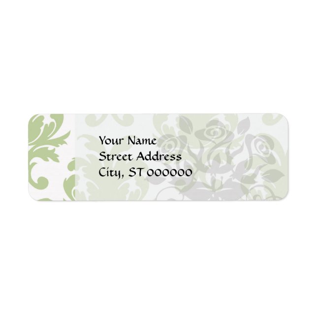 sauge vert gras grand damé modèle (Devant)