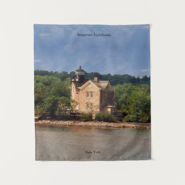 Saugerties Lighthouse tapestry (Front)