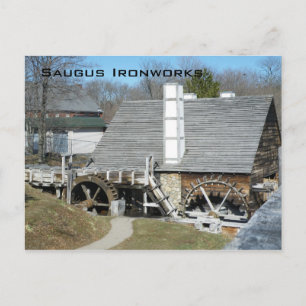 Saugus Ironworks Postcard
