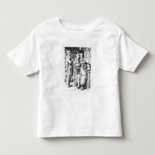 Saul Listening to David Play the Harp Toddler T-shirt