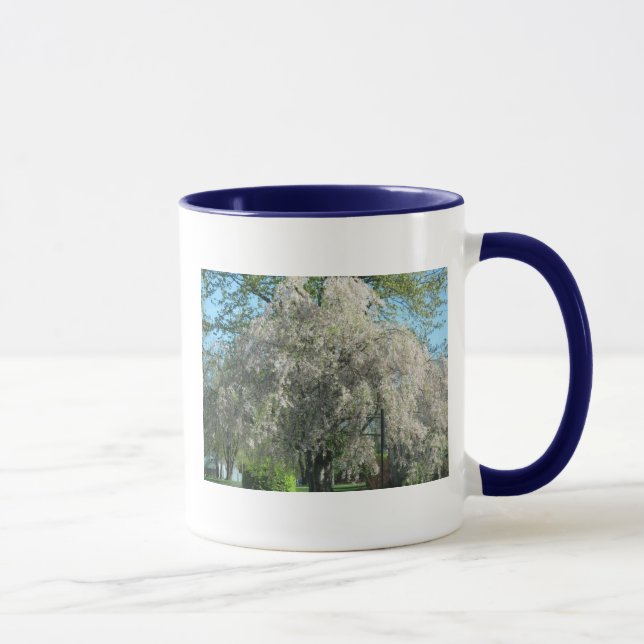 Saule de chuchotement 15oz. Tasse de sonnerie (Droite)