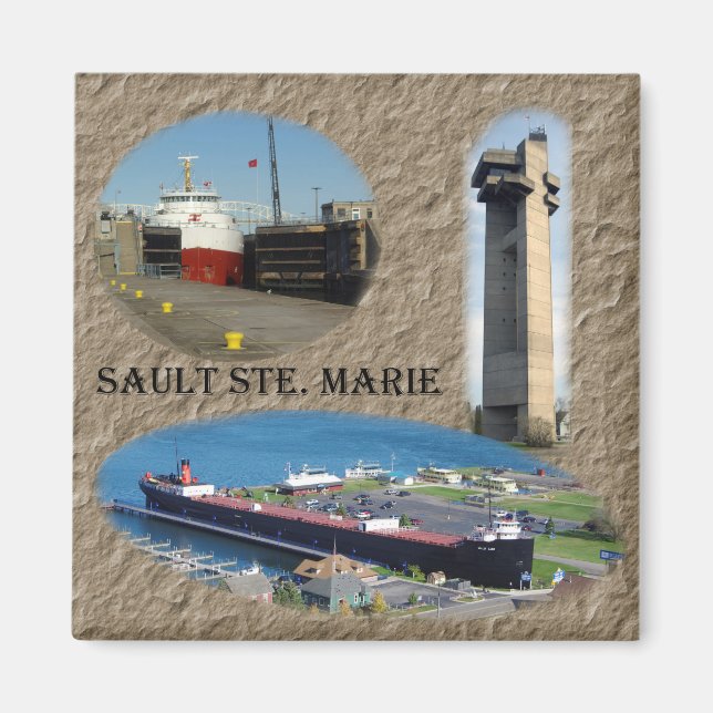 Sault Ste. Marie magnet (Front)
