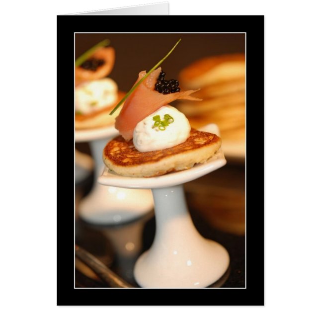 Saumon Blinis (Devant)