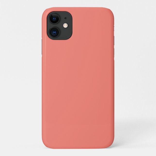 Saumon iPhone 11 Coque (Dos)