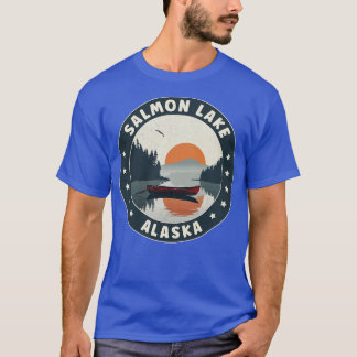 Saumon Lake Alaska Sunset TShirt