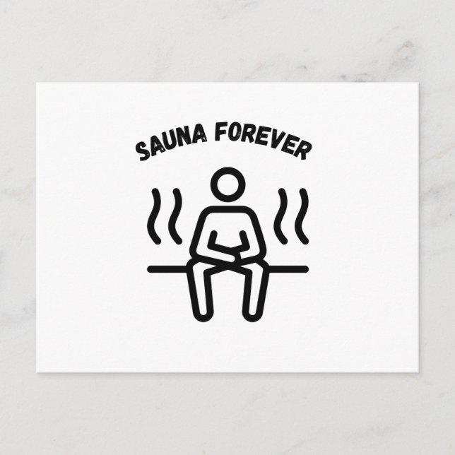 Sauna Forever Saunas Postcard (Front)