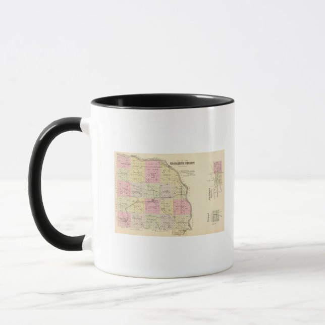 Saunders County, Nebraska Mug (Left)