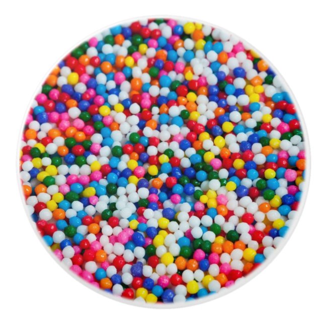 Saupoudrer gâteau boulangerie en céramique bouton (Devant)