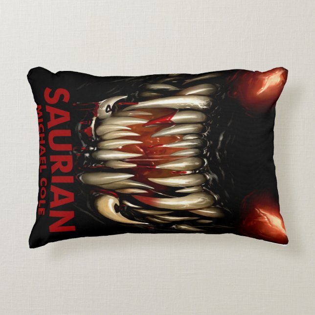 SAURIAN Throw Pillow 16" x 16" (Front)
