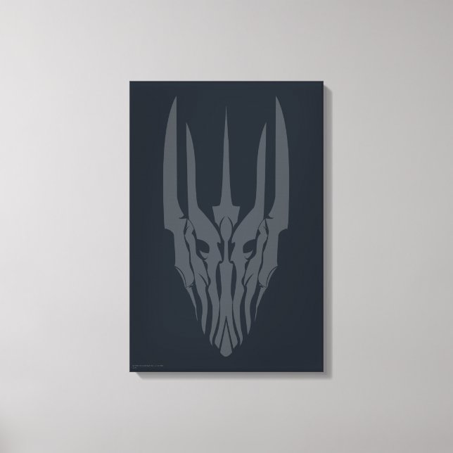Sauron Head Icon Canvas Print (Front)