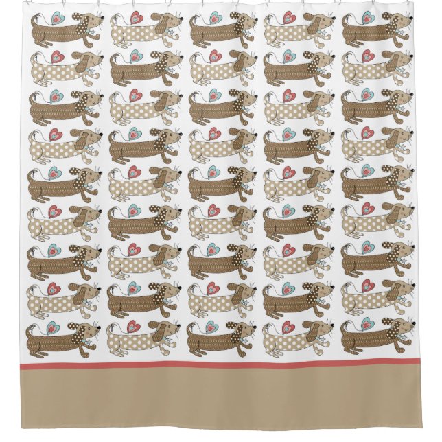 Sausage Dog Dachshund Pattern (Front)