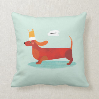 Sausage Dog! Throw Pillow