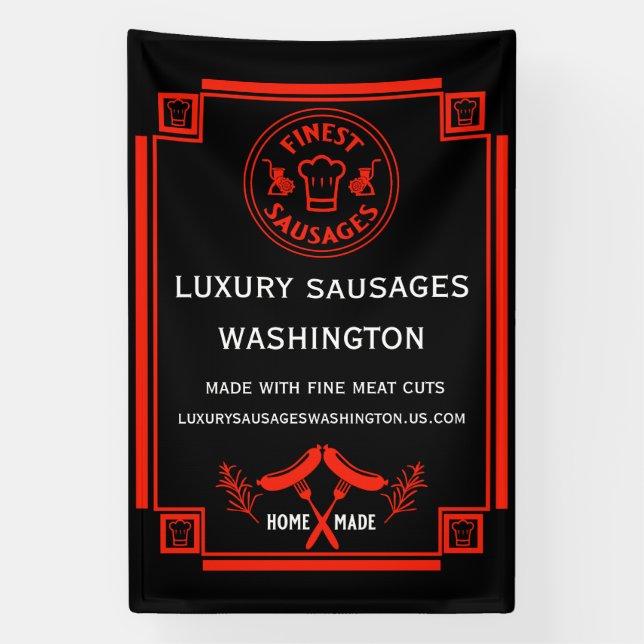 Sausage makers banner (Vertical)