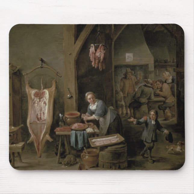 Sausage-making, 1651 mouse pad (Front)