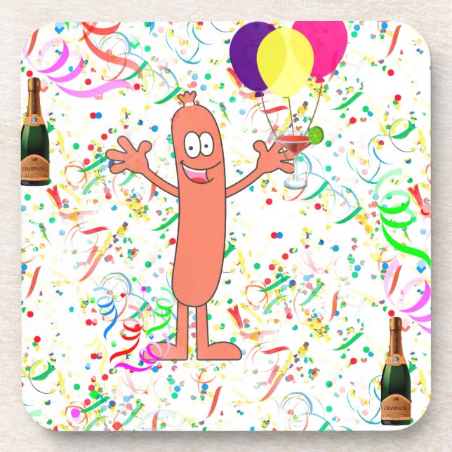 sausage party coaster (Front)