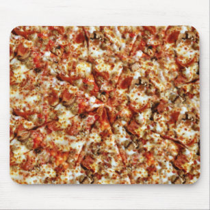 Sausage Pepperoni Pizza Mouse Pad