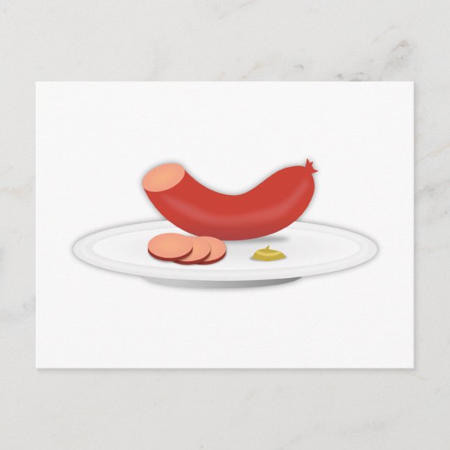 Sausage Postcard (Front)