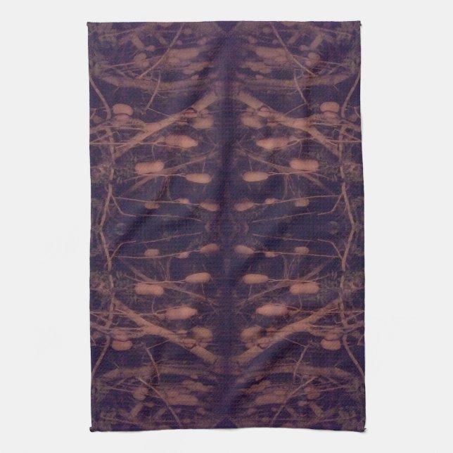 Sausage Tree Pattern Kitchen Towel (Vertical)