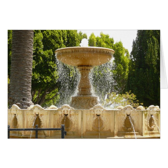 Sausalito Fountain California Travel Photography (Front Horizontal)