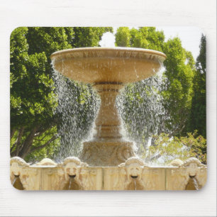 Sausalito Fountain California Travel Photography Mouse Pad