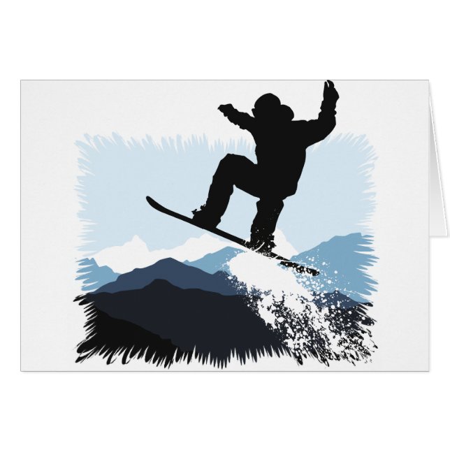 Saut à neige (Devant horizontal)