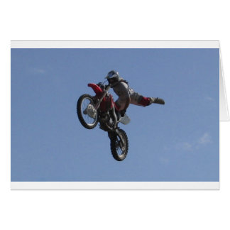 Saut de motocross