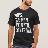 Saute l'homme le mythe le T-shirt de légende
