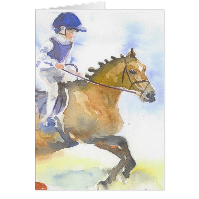 Sauter d'enfant et de poney (Devant)