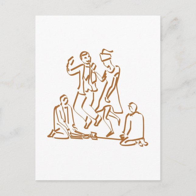 Sauter Le Balai Enregistrer La Carte Date (Devant)