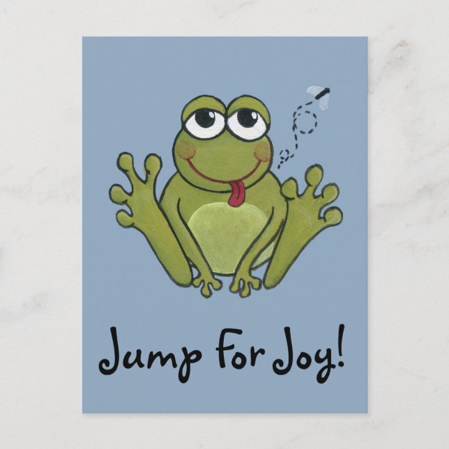 Sauter Pour Joy Carte Postale (Devant)