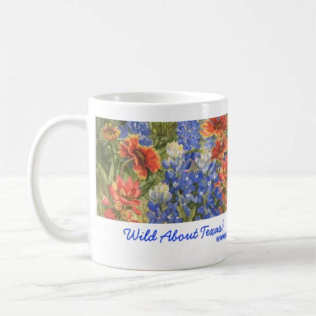 Sauvage au sujet du Texas !     Tasse classique (Gauche)