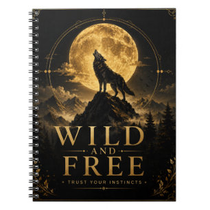 Sauvage et Libre Cahier Esprit de Loup