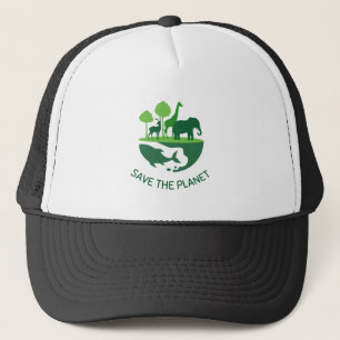 Sauver La Planète - Casquette de camionneur de Kir