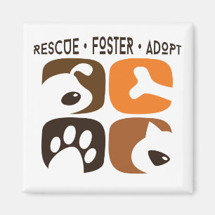 Sauver les Chiens Chats d'Accueil Magnet