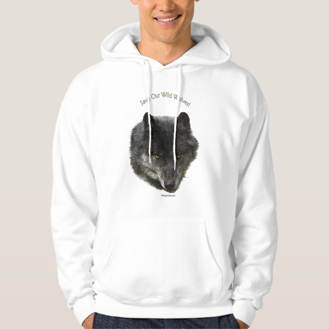 SAUVER NOS FEMMES SAUVAGES Sweat - shirt à capuche (Devant)