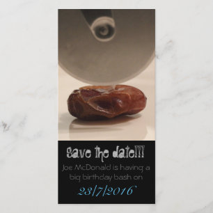 Sauvez la carte drôle de date