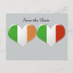 Sauvez la carte postale italienne irlandaise de