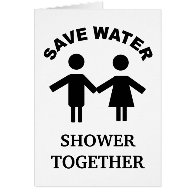 Sauvez la douche de l'eau cardent ensemble (Devant)