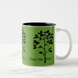 Sauvez la tasse d'arbres