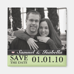 Sauvez le magnet de date