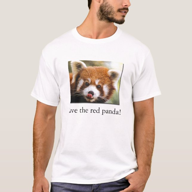 Sauvez le panda rouge ! Le T-shirt de l'enfant (Devant)
