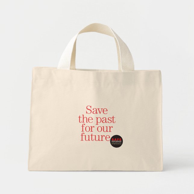 Sauvez le passé pour le futur sac (Devant)