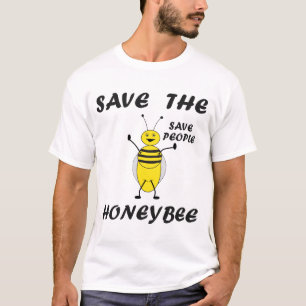 Sauvez le T-shirt d'abeille