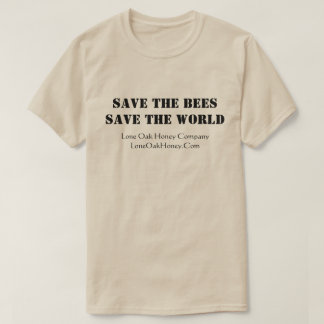 Sauvez le T-shirt d'abeilles
