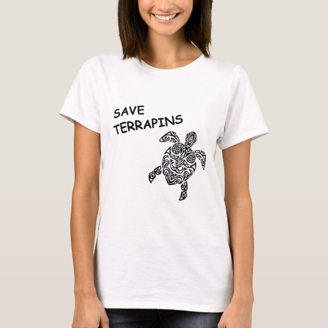SAUVEZ LE T-SHIRT DE TERRAPINS (Devant)