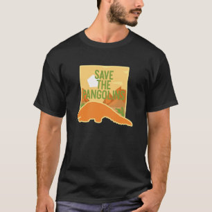 Sauvez Le T-shirt Pangolins Espèces En Voie De Dis