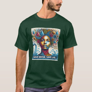 Sauvez l'eau, sauvez la vie - T-shirt conservation