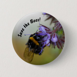 "Sauvez les abeilles !" Badge