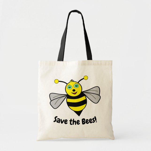Sauvez les abeilles ! Sac fourre-tout (Devant)